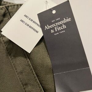 Abercrombie & Fitch Khaki Low Rise Pants